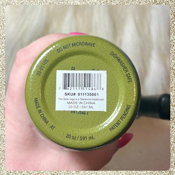 ⭐️ 2025 Starbucks x Stanley Ltd. Edition Military 20oz SS Tumbler NWT HTF - Picture 10 of 10